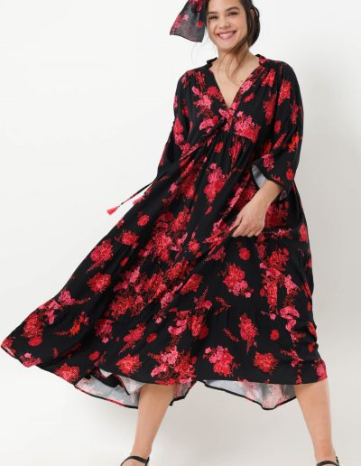 robe-trapeze-en-maille-pailletee