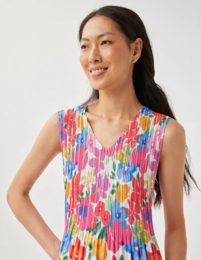 robe fleurie l&u